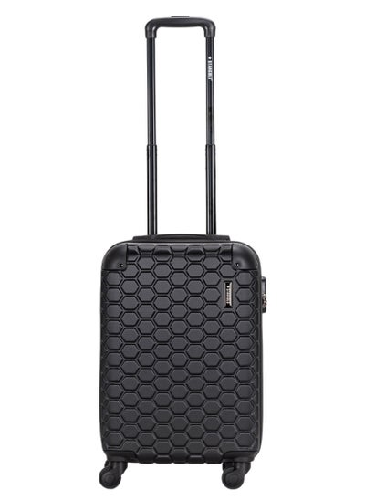 Buy Hardside Spinner 4 Wheels Luggage Trolley With Number Lock Black in Saudi Arabia