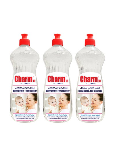 Buy Baby Bottle, Toy Cleanser 3x1L in UAE