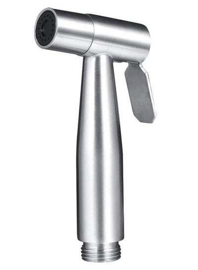 اشتري Bidet Sprayer Head, Stainless Steel Handheld Shattaf Shower Head for Bathroom Cloth Diaper Kitchen and Toilet Cleaning (1 Pack) في الامارات