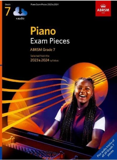 Buy Piano Exam Pieces 2023 & 2024, Abrsm Grade 7, With Audio: Selected From The 2023 & 2024 Syllabus in UAE