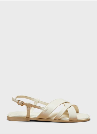 اشتري Multi Strap Flat Sandals في الامارات