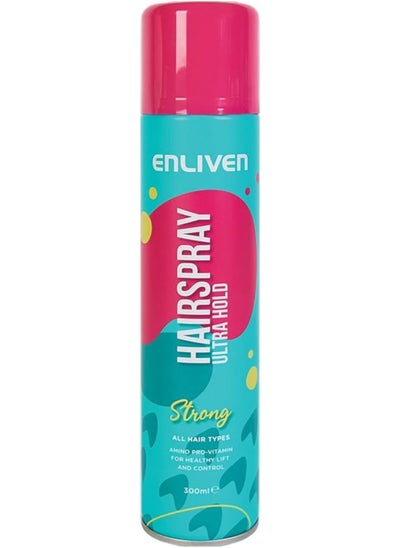 Buy Enliven Pro Vitamin Ultra Hold Hair Spray 300 ml in Egypt