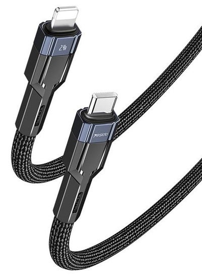 Buy Yesido USB Type-C To Lightning Data Transfer And Charge Cable - CA107 in Egypt