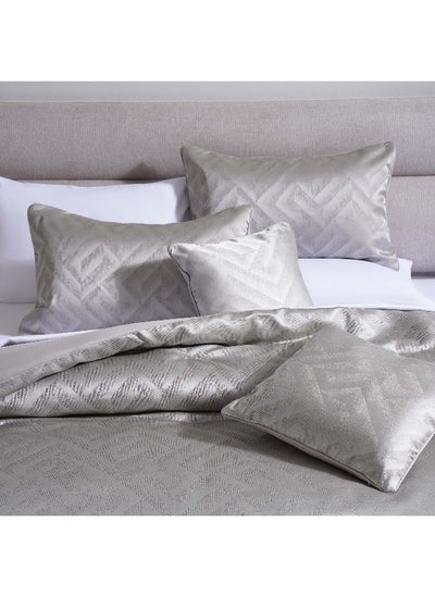 اشتري Eloise 5-Piece Jacquard Comforter Set 240X260Cm - Grey في الامارات