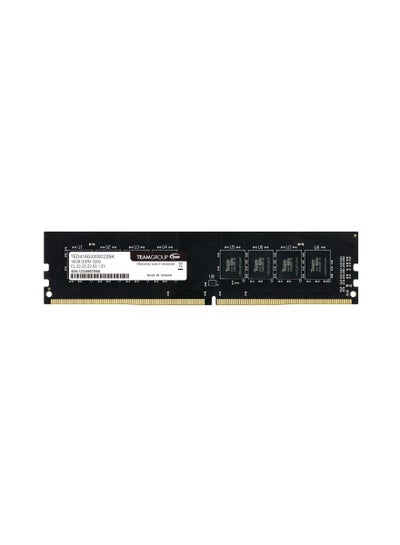 Buy TEAMGROUP Elite DDR4 16GB Single (1 x 16GB) 3200MHz (PC4-25600) CL22 Unbuffered Non-ECC 1.2V UDIMM 288 Pin PC Computer Desktop Memory Module Ram Upgrade - TED416G3200C2201 in UAE
