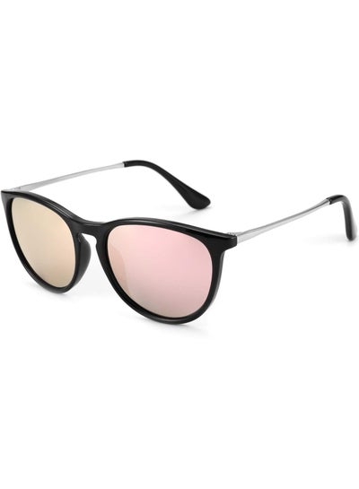 Buy Kids Polarized Sunglasses Retro Round Sunglasses for Boys Girls 100% UV Protection in Saudi Arabia