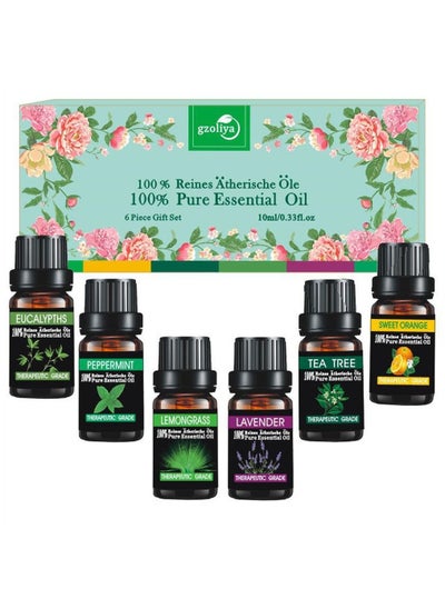 اشتري 6-Piece Pure Essential Oil Set Multicolour 10ml في السعودية