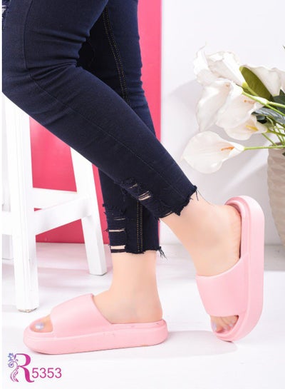 Buy Rose rubber women's slipper in Egypt