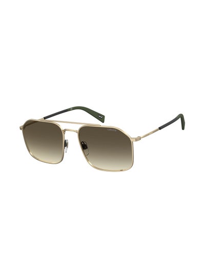 Buy Unisex UV Protection Navigator Sunglasses - Lv 1021/S Gold 58 - Lens Size: 58 Mm in UAE