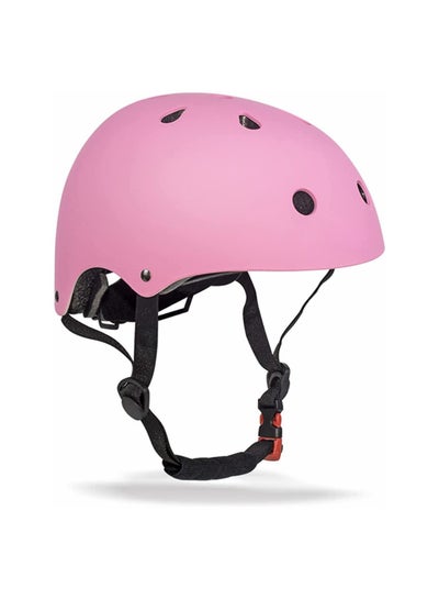 Buy Kids Helmet Arm Protections for Scooter and Cycling (Light pink) in UAE