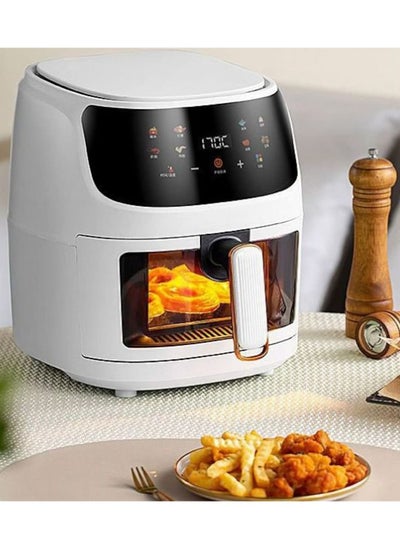 Buy Electric Chicken Air Fryer Visible Glass Window Air Fryer With Touch Screen Display Kitchen Appliance in UAE