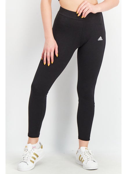 اشتري Women Sportswear Fit Pull On Training Tights, Black/White في الامارات