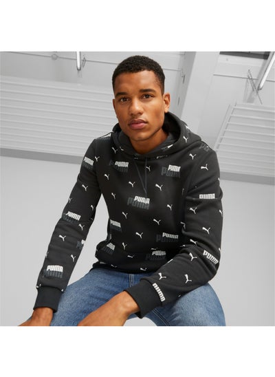 Buy Mens Essentials+ Logo Power Printed Hoodie in UAE