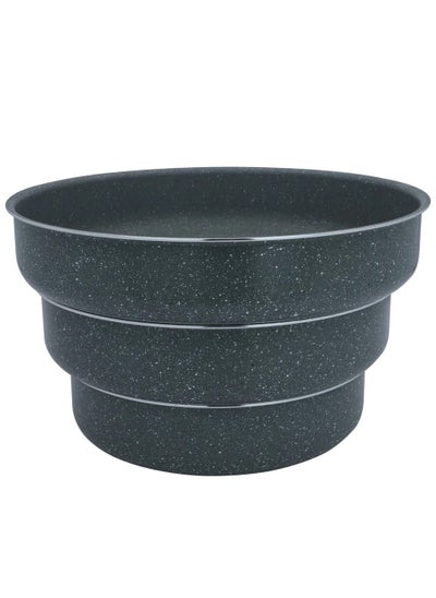 Buy Rocky Gray Round Granite Trays Set in Saudi Arabia