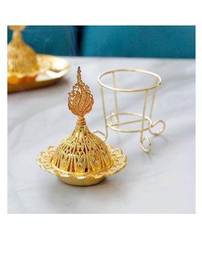 Buy Distinctive Ottoman Shaped Gilded Incense Burner - Single Piece in Egypt