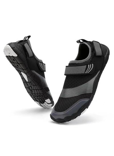 Buy Mens Womens Water Shoes Quick Dry And Non Slip Beach Sports Barefoot Aqua Shoes For Swimming Hiking Walking Yoga Rubber sole in Saudi Arabia