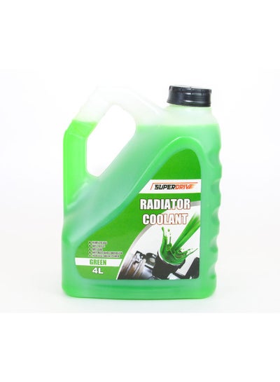 Superdrive Engine Coolant for Car Radiator Anti Freeze & Boil 4L (Green ...