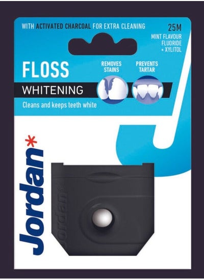 Buy Jordan Dental Floss Whitening 25M in UAE