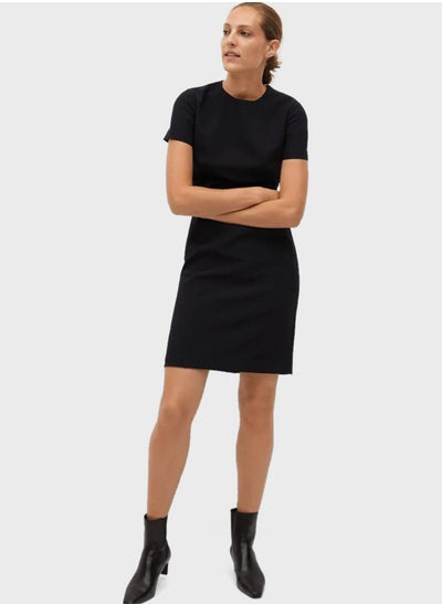 Buy Round Neck T-Shirt Dress in Saudi Arabia