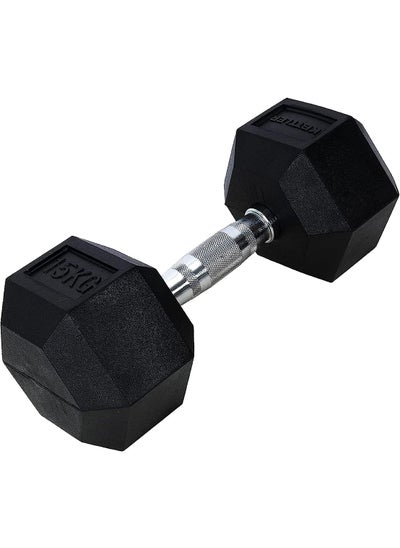 Buy Hexagonal Dumbbells for Exercise, 15kg in Saudi Arabia