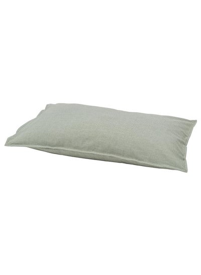 Buy Pillowcase Green And Striped 50X80 Cm in Saudi Arabia