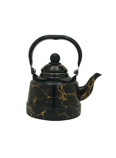 Buy Shinko black ceramic kettle with a capacity of 2.5 liters in Saudi Arabia
