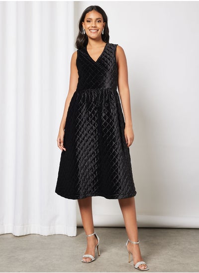 اشتري Quilted Midi Dress في الامارات