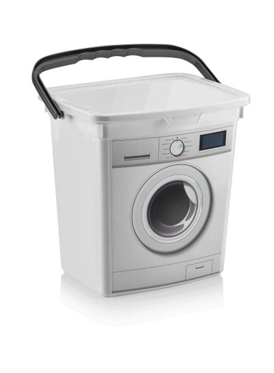 Buy Plastic Saving Washing Powder Box, in The Form of a Washing Machine 6.5 L in Saudi Arabia