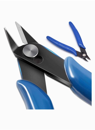 Buy Small wire cutters for crafting Wire cutter Side cutters pliers Flush cutter Diagonal cutting pliers Flush cut pliers Jewelry pliers Wire flush cutters Diagonal wire side cutting pliers in UAE