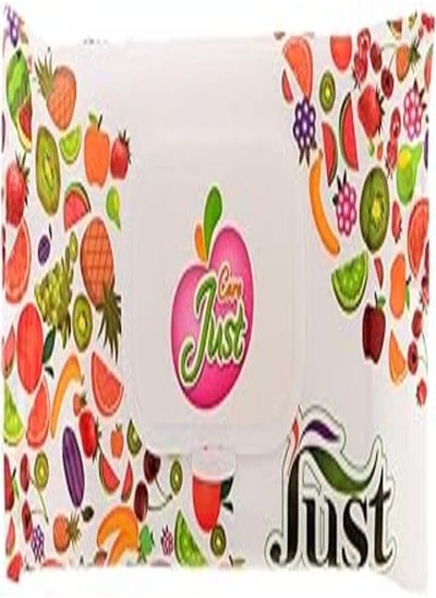 اشتري Just 40 PCS wet wipes - Fruitti في مصر