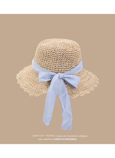 Buy New Handmade Woven Sun Hat 56-58cm in Saudi Arabia