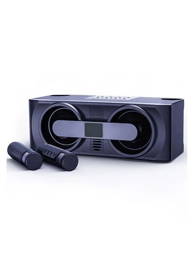 اشتري Smartberry M24 Karaoke System With 2 Microphones And Transformation Light Stereo Bluetooth Speaker في الامارات