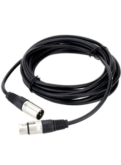 اشتري [I1230]Female to XLR Male Cable Wire for Microphone Mixer Mixing Console Loudspeaker في السعودية