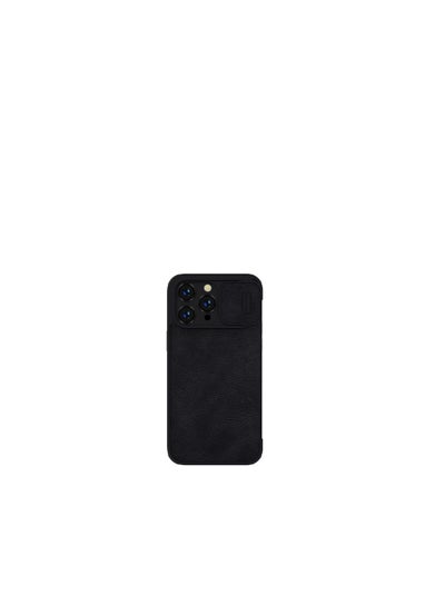 Buy Nillkin Qin Pro Leather Case Apple iPhone14 Pro 6.1 2022-Black in Egypt