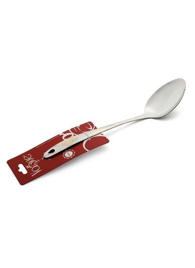 Buy Stainless Steel Serving Spoon 28 cm-Gold,Silver in UAE