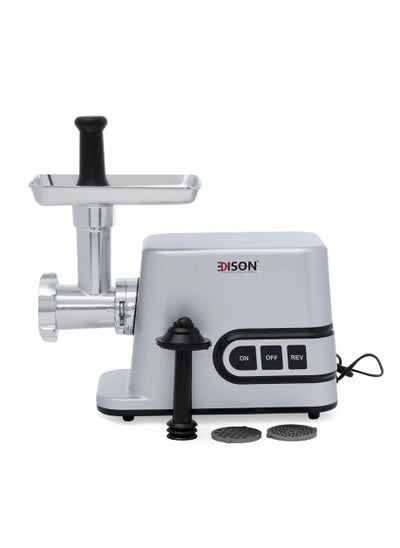 Buy Edison Meat Grinder Gray Steel 2 Kg 1200-3000 W in UAE