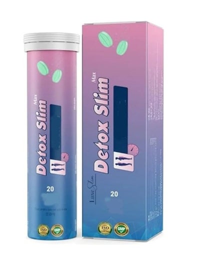 Buy Detox Slim Max Slimming Juice Effervescent Tablet Detox Appetite Suppressant in Saudi Arabia