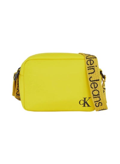 Buy Women's Crossbody Bag -  soft recycled polyester exterior, Yellow in Saudi Arabia