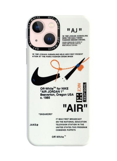 Buy Protective Case Cover for Apple iPhone 14 Nike off White Case in UAE