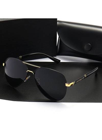 Buy Intelligent Photosensitive Night Vision Mirror Polarized Color Changing Sunglasses in UAE