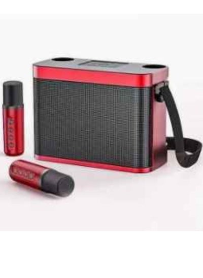 Buy 209 Wireless Karaoke Speaker With Two Wireless Microphone in UAE