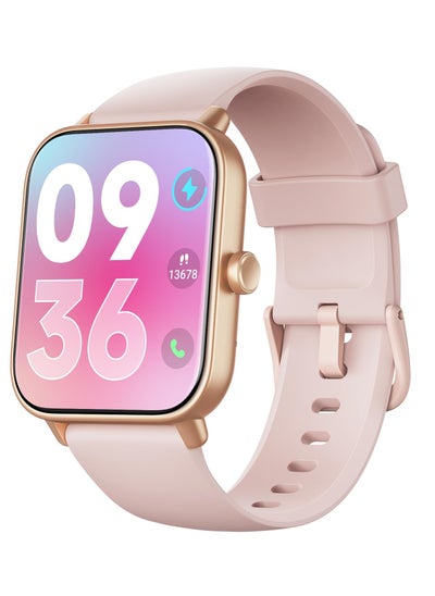 اشتري 1.8'' Smart watch for Women with Bluetooth Call,Heart Rate ,Sleep Monitor,IP68 Waterproof, (English only, no Arabic) في السعودية