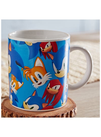 Buy Sonic Team Print Porcelain Mug 8 x 9.5 x 8 cm in Saudi Arabia