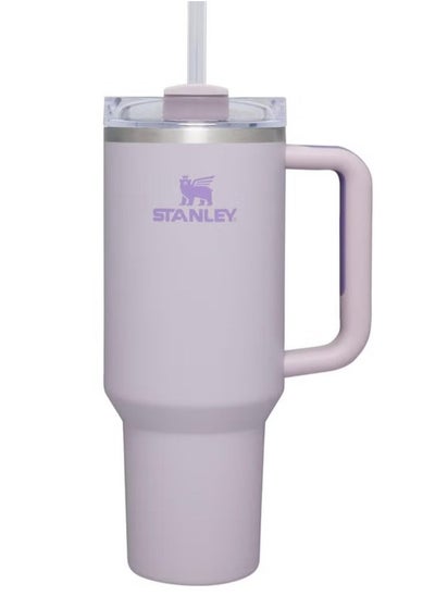 Buy Stanley Quencher H2.0 FlowState Stainless Steel Vacuum Insulated Tumbler with Lid and Straw for Water, Iced Tea or Coffee, Smoothie and More, 40 oz in UAE