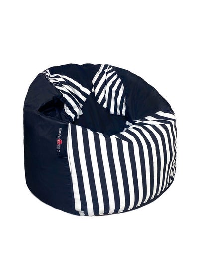 اشتري Grand PVC Beanbag Black Stripes في مصر