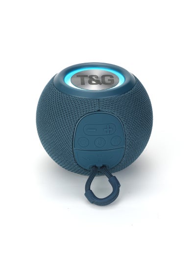 اشتري TG-337 Wireless Bluetooth Speaker with Colorful Lights Navy في الامارات