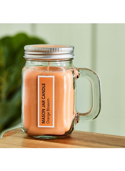 Buy Audrey Orange Blossom Mason Jar Candle 260 g in UAE