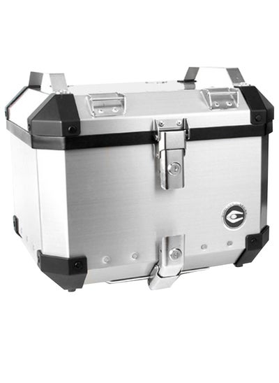 اشتري Motorcycle  Coo case Luggage Trunk Silver, 45L في الامارات