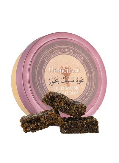 اشتري Hamidi Home Made Bakhoor Oud Musk 100 Grams Scents And Fragrances For Home Office Living Room في الامارات