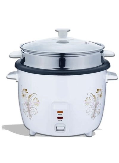 Buy Automatic Rice Cooker 3 in 1 Functions Non-Stick Inner Pot Stainless steel steamer Automatic Shut Off with Overheat Protection in UAE